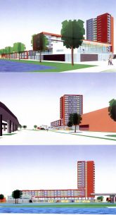 impressie van het complex