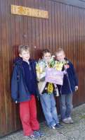 Jorin, Koen & Martijn voor de Spinnekop